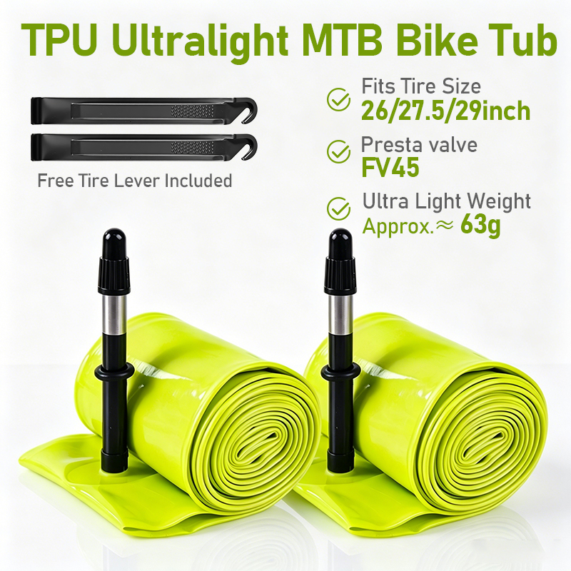 Gravel Bike Tires - Straßen-TPU-Schlauch MTB 26 27,5 29 Zoll