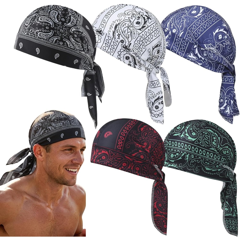 Aero Cycling Helmet - 1-5 Stück Kühlende Totenkopf-Mütze Helmfutter Atmungsaktive