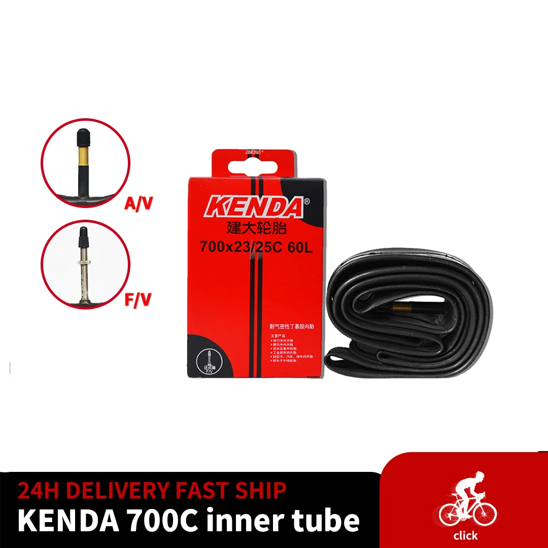 Road Bike Tire - 1 Stück KENDA Fahrradreifen-Schlauch 700C 18-23C