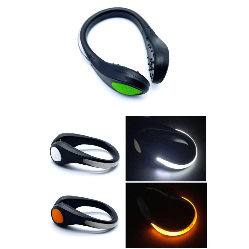 Cycling Shoe Covers - Neues leuchtendes Schuhclip-Licht, LED-Sicherheitswarnlicht für Outdoor-Nachtlauf,