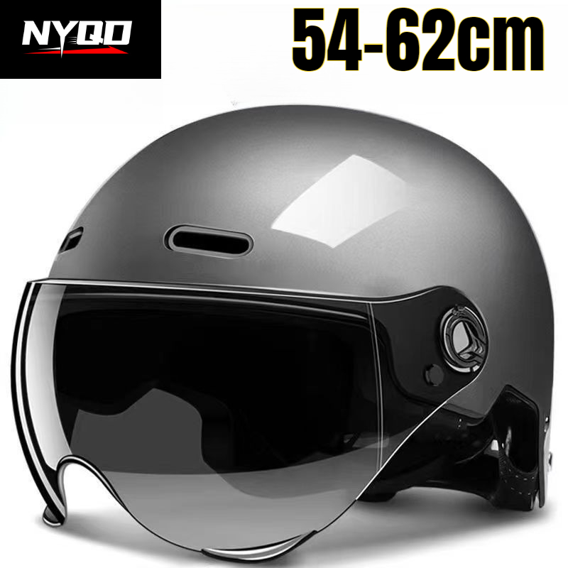 Aero Cycling Helmet - 3C-Zertifizierter Halbhelm mit Schutzbrille für Erwachsene