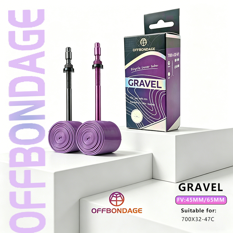 Gravel Bike Tires - OFFBONDAGE 45g Ultraleichter Rennrad- und MTB-Schlauch