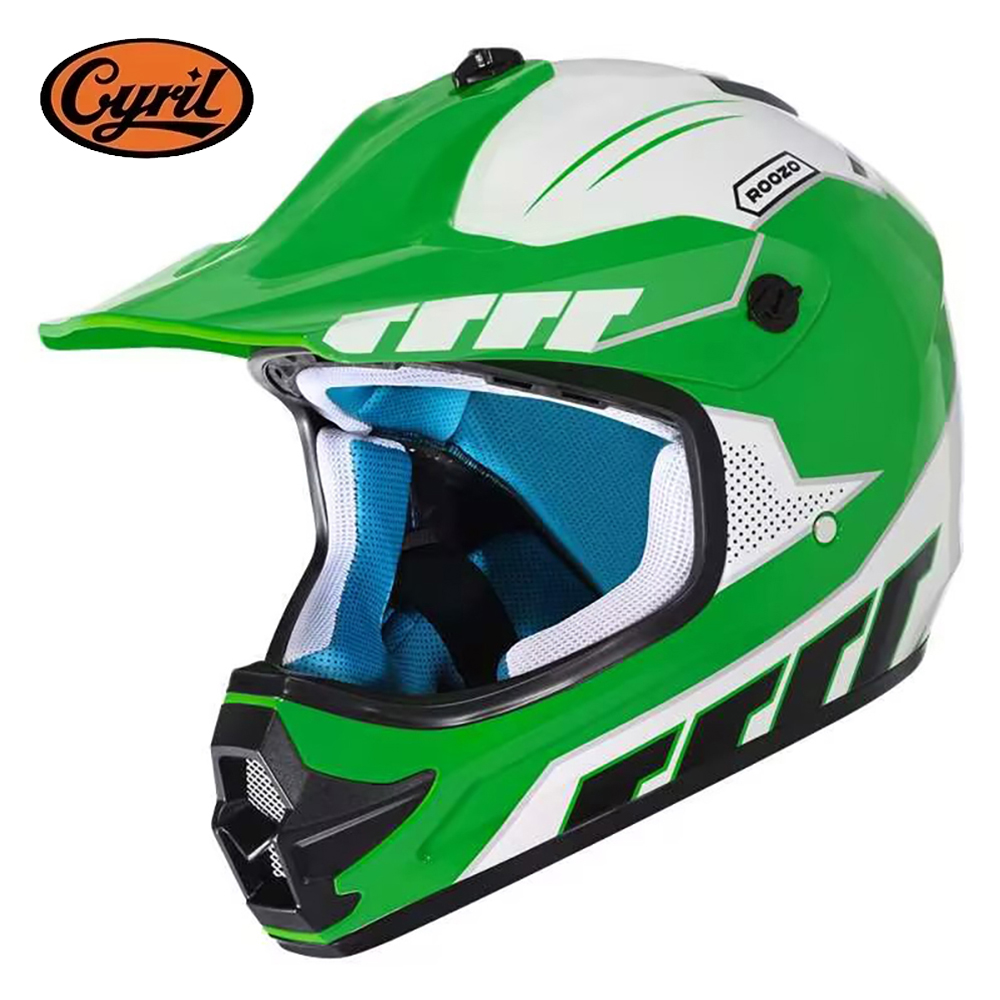 Cycling Gear For Kids - Kinder-Motocross-Ausrüstungsset mit Helm, Schutzbrille und Handschuhen