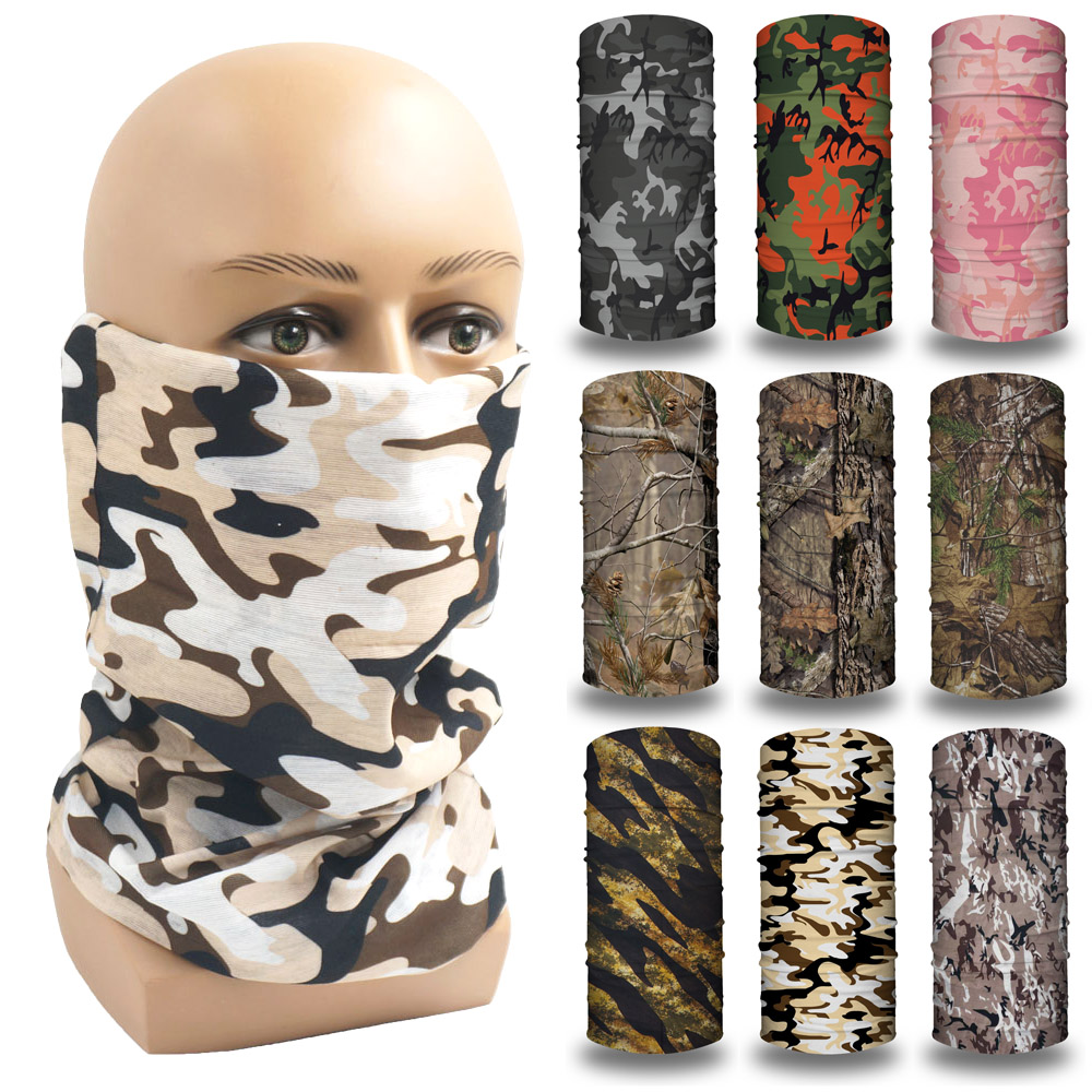 Cycling Gear For Sale - Camouflage Bandana Shemagh Nahtlose Halsmanschette Outdoor