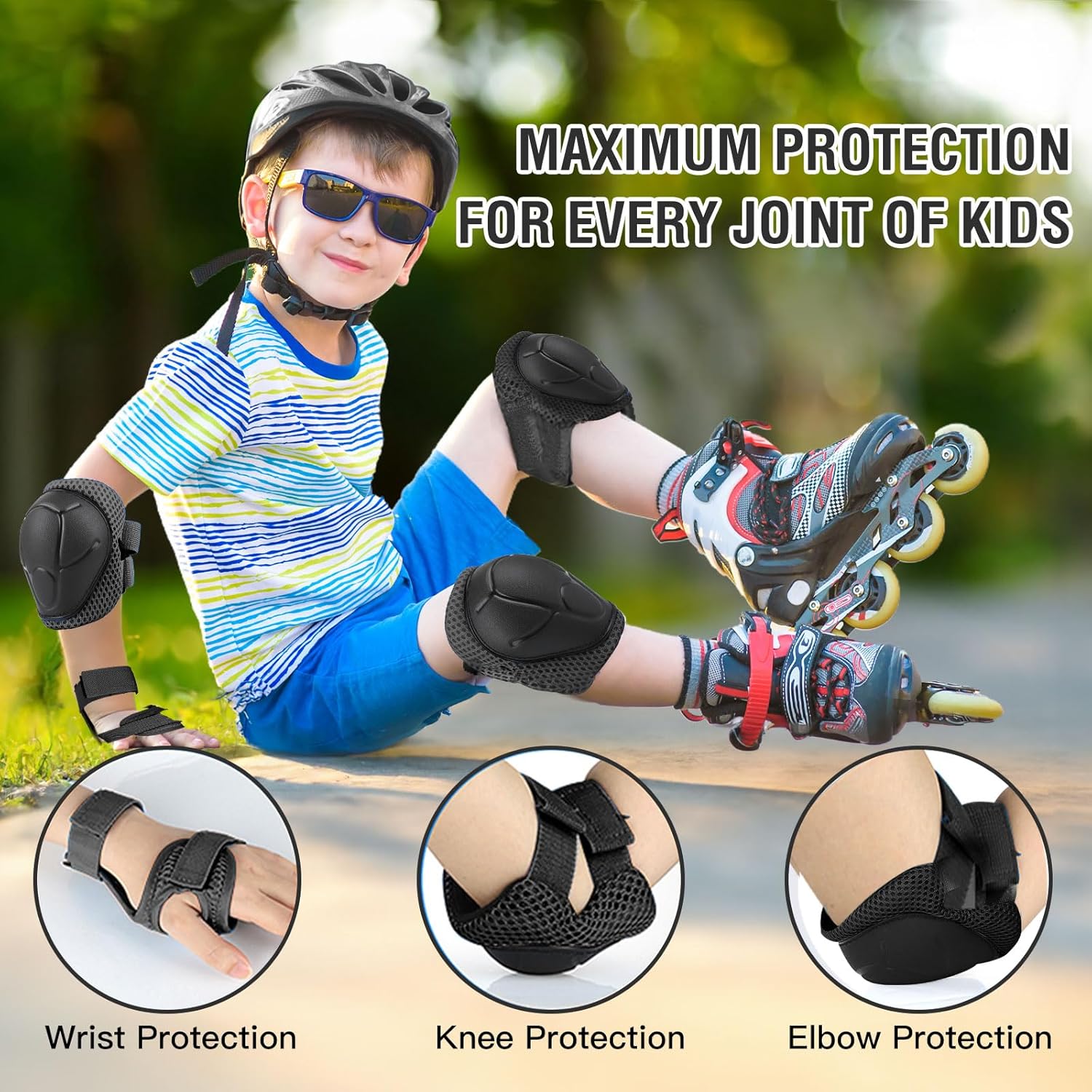 6-teiliges Kinderschutzausrüst – Cycling Gear For Kids Bewertung und Preis