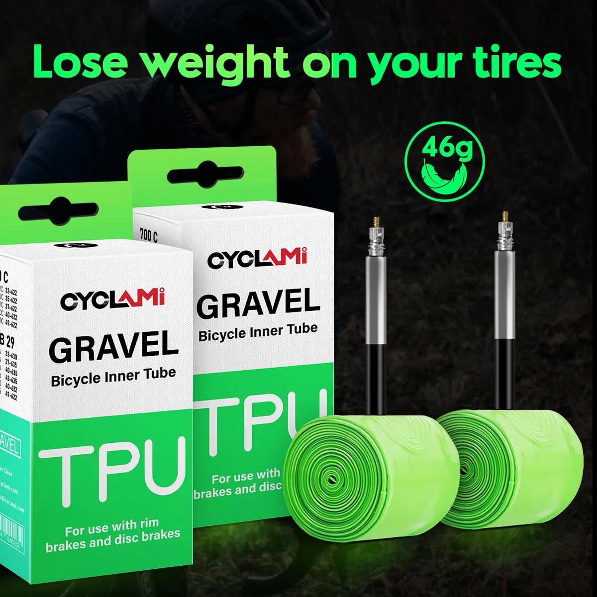 CYCLAMI Ultraleicht Rennrad MT – Gravel Bike Tires Bewertung und Preis