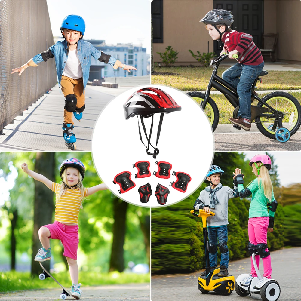 7-teiliges Fahrrad-Sport-Schut – Cycling Gear For Kids Bewertung und Preis